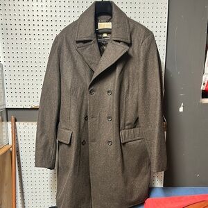Michael Kors Dark Brown Pea Coat